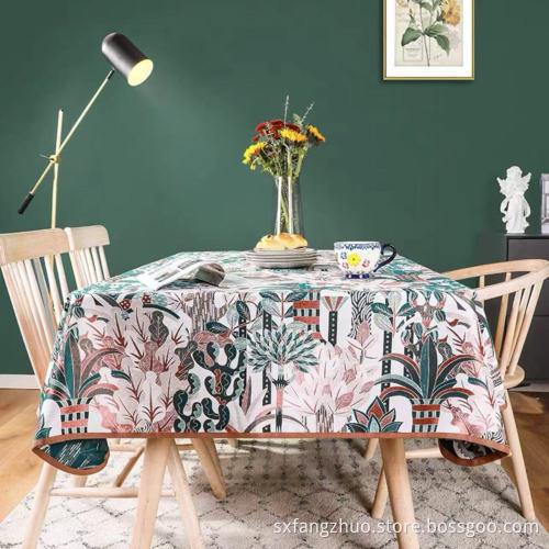 best selling wholesale vintage popular custom round luxury table cloth